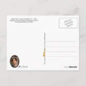 マーサ・ジェファーソン・ランドルフ、アメリカ大統領夫人 ポストカード (裏面)