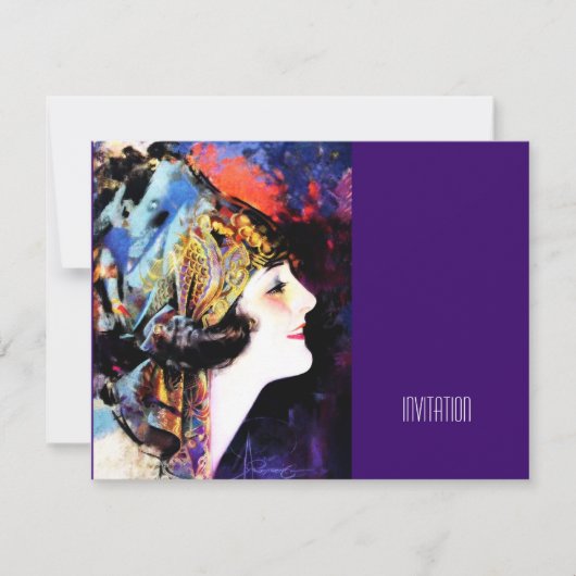 マーサ·マンスフィールド 招待状 (正面)