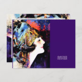 マーサ·マンスフィールド 招待状 (正面/裏面)