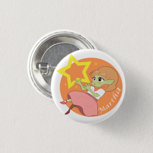 マーサ 缶バッジ (正面&裏面)