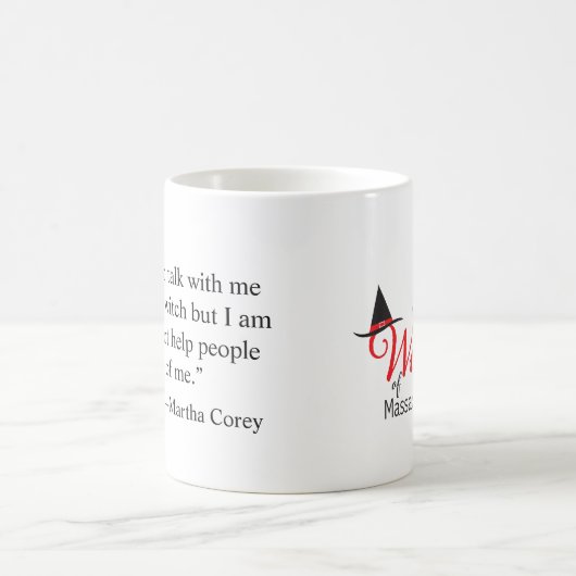 マーサCoreyの魔法使いの試験の引用文: 話 コーヒーマグカップ (中央)