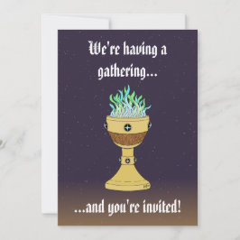 マーザーとチャリスを組み合わせた魔法の薬 招待状