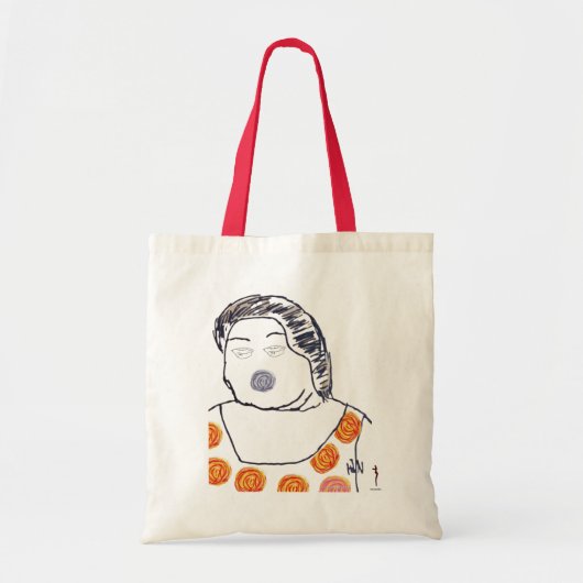 マーシャとマグロ寿司 トートバッグ (正面)