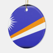 マーシャルアイランド セラミックオーナメント (左)