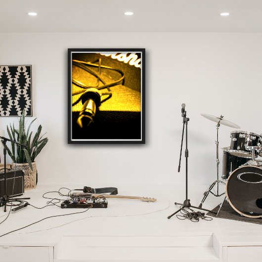 マーシャルアンプ&ジャックリード（ウォームバージョン） ポスター