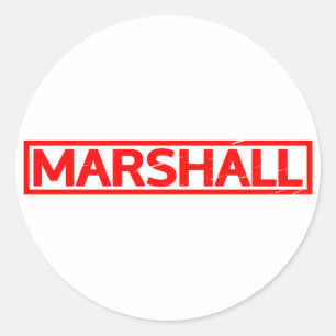 マーシャルスタンプ ラウンドシール
