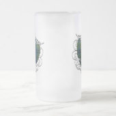 マーシャルタータンチェックのハート フロストグラスビールジョッキ (中央)