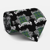 マーシャルタータンチェックの盾 ネクタイ (ロール)