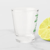 マーシャルフィールドの4つのロゴ ショットグラス (左)