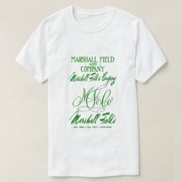マーシャルフィールドの4つのロゴ Tシャツ