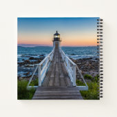 マーシャルポイントライトハウスアットサンセット ノートブック (裏面)