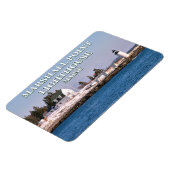 マーシャルポイントライトハウス、メインフレキシマグネット マグネット (左側)