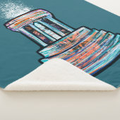 マーシャルミシガン噴水 シェルパブランケット (3/4)