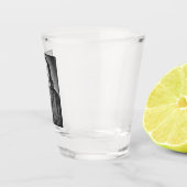 マーシャルワイルドビルHickokオールドウエストガンファイター ショットグラス (右)