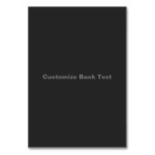 マーシャルワイルドビルHickokオールドウエストガンファイター テーブルナンバー (裏面)