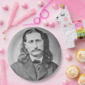 マーシャルワイルドビルHickokオールドウエストガンファイター ペーパープレート (パーティー)