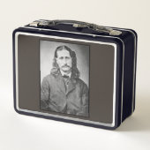 マーシャルワイルドビルHickokオールドウエストガンファイター メタルランチボックス (裏面)