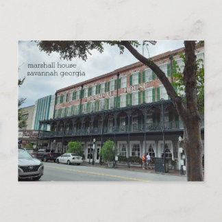 マーシャル幽霊のよく出るハウスサバンナジョージア ポストカード