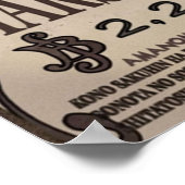 マーシャル教えDの財宝 ポスター (角)