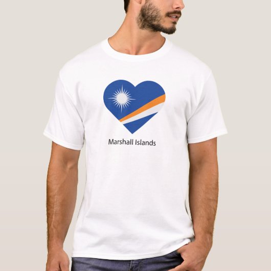 マーシャル諸島が大好き Tシャツ (正面)