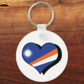 マーシャル諸島のキーチェーンが大好き キーホルダー (正面)