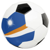 マーシャル諸島の旗 サッカーボール (3/4)