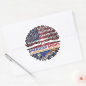 マーシャル諸島アメリカ合衆国統一された州 ラウンドシール (封筒)