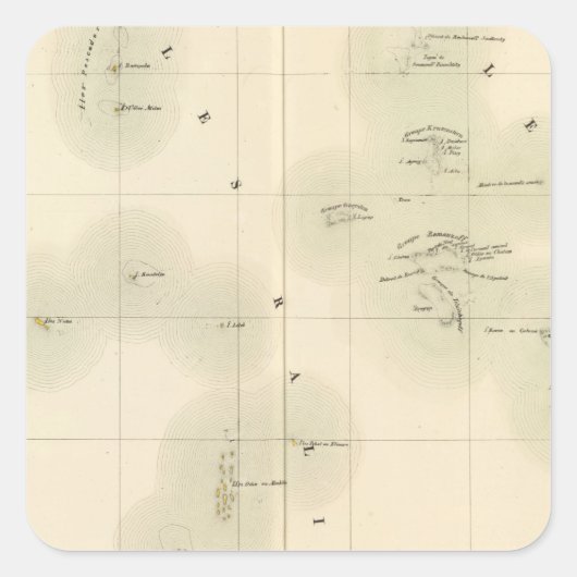 マーシャル諸島オセアニアNo 10 スクエアシール (正面)