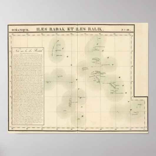マーシャル諸島オセアニアNo 10 ポスター (正面)