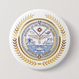 マーシャル諸島シール 缶バッジ