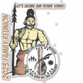 マーシャル諸島デザイン シール (正面)