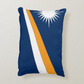 マーシャル諸島国旗 アクセントクッション (裏面(縦))