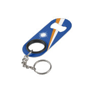 マーシャル諸島国旗 キーホルダー栓抜き (裏面アングル)