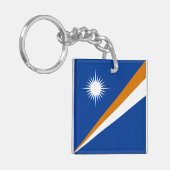 マーシャル諸島国旗 キーホルダー (正面左)