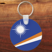 マーシャル諸島国旗 キーホルダー (正面)