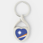 マーシャル諸島国旗 キーホルダー (正面)