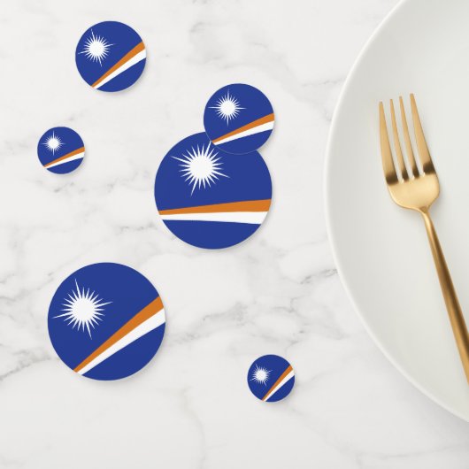 マーシャル諸島国旗 コンフェッティ (グループ)