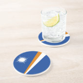 マーシャル諸島国旗 コースター (側面)
