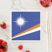 マーシャル諸島国旗 スタンダードランチョンナプキン (インサイチュ)
