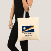 マーシャル諸島国旗 トートバッグ (正面(商品))