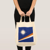 マーシャル諸島国旗 トートバッグ (正面(商品))