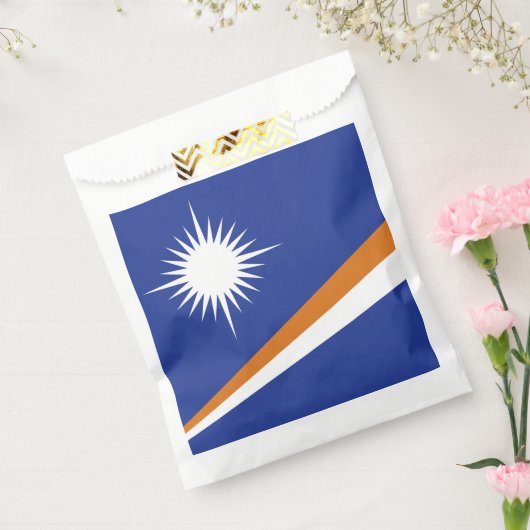 マーシャル諸島国旗 フェイバーバッグ (封をした状態)