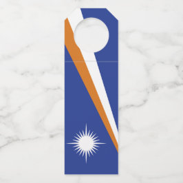 マーシャル諸島国旗 ボトルネックタグ