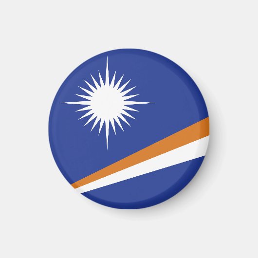 マーシャル諸島国旗 マグネット (正面)