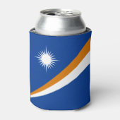 マーシャル諸島国旗 缶クーラー (缶正面)
