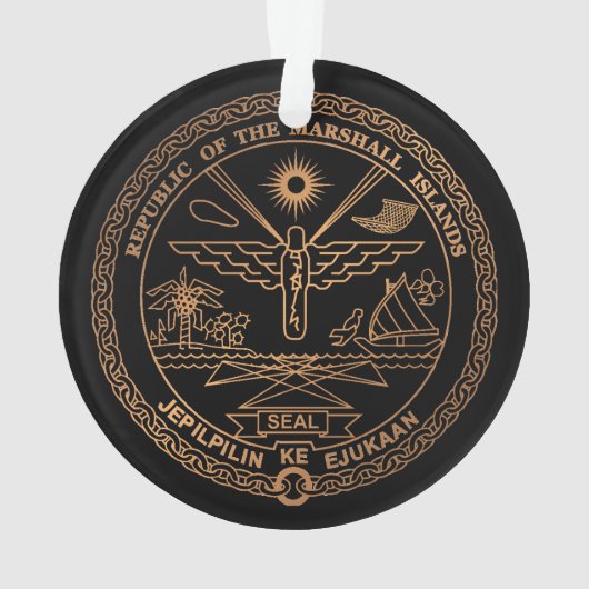 マーシャル諸島 オーナメント (裏面)