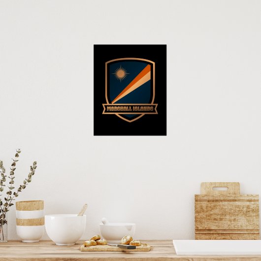 マーシャル諸島 ポスター (キッチン)