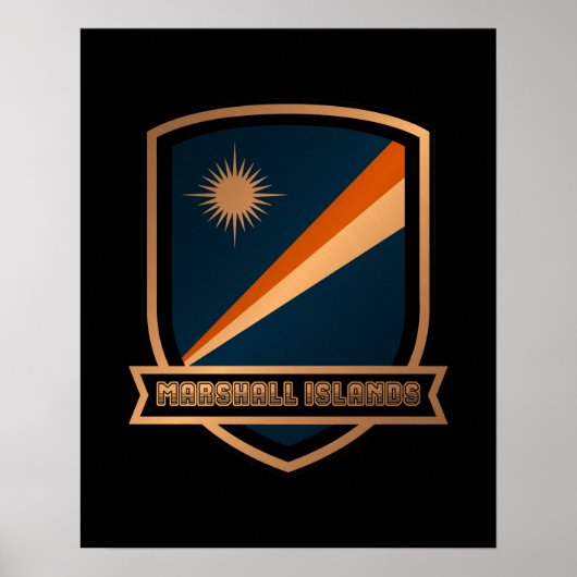 マーシャル諸島 ポスター (正面)