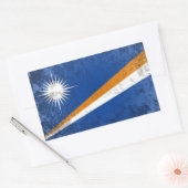 マーシャル諸島 長方形シール (封筒)