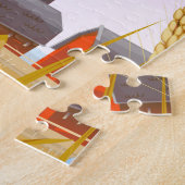 マーシャル郡'1836'インディアナ旅行ポスター。 ジグソーパズル (側面)